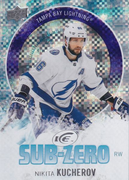 insert karta NIKITA KUCHEROV 23-24 UD Ice Sub-Zero číslo SZ-20